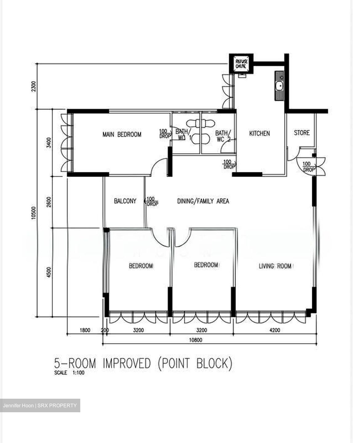 Blk 520 Ang Mo Kio Avenue 5 (Ang Mo Kio), HDB 5 Rooms #555314531